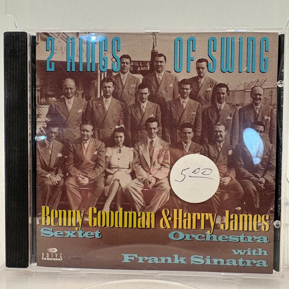 2 Kings of Swing Benny Goodman Harry James Frank Sinatra CD Drive Archive